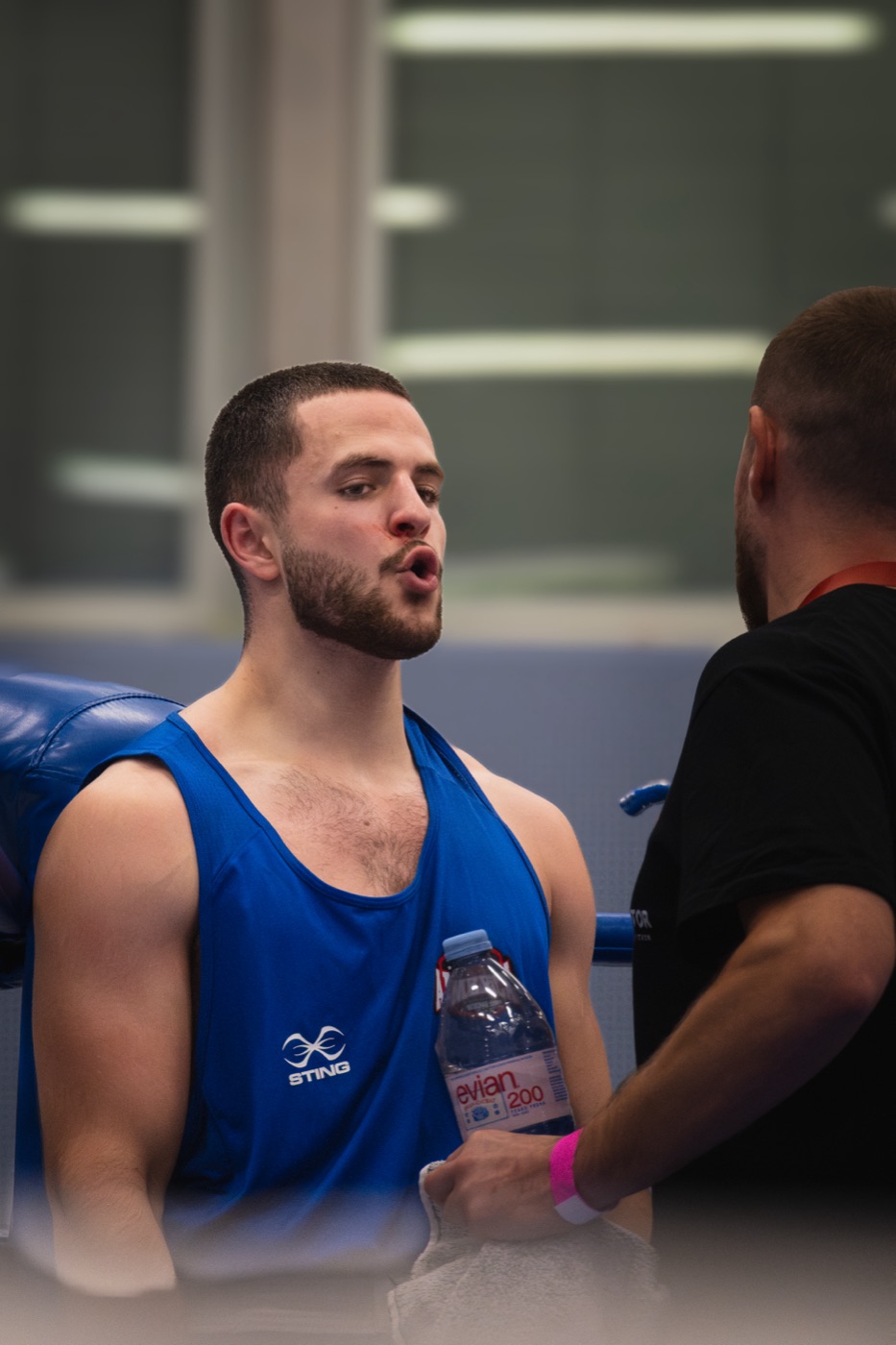 Luis competing in Brazil